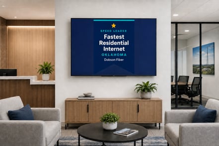 DOBSON FIBER NAMED FASTEST AND TOP-RATED RESIDENTIAL INTERNET PROVIDER IN OKLAHOMA BY ISP REPORTS