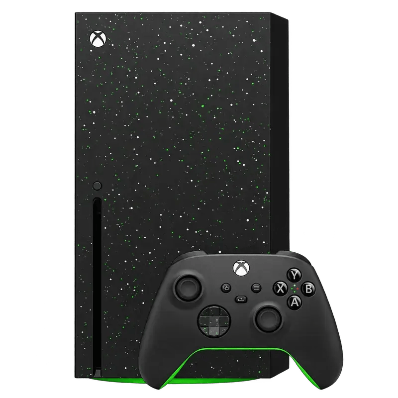 Game console with controller